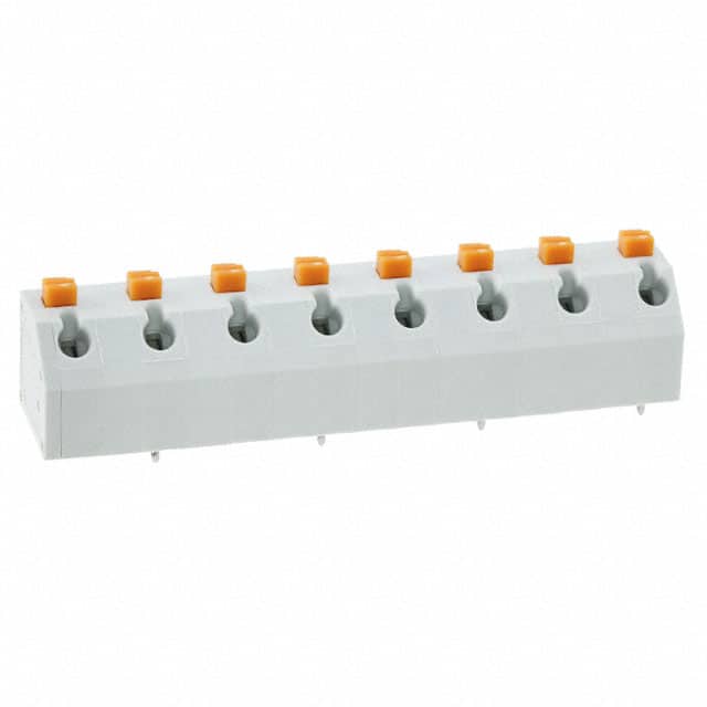 691412420008 TERM BLOCK 8POS 45DEG 7.62MM PCB