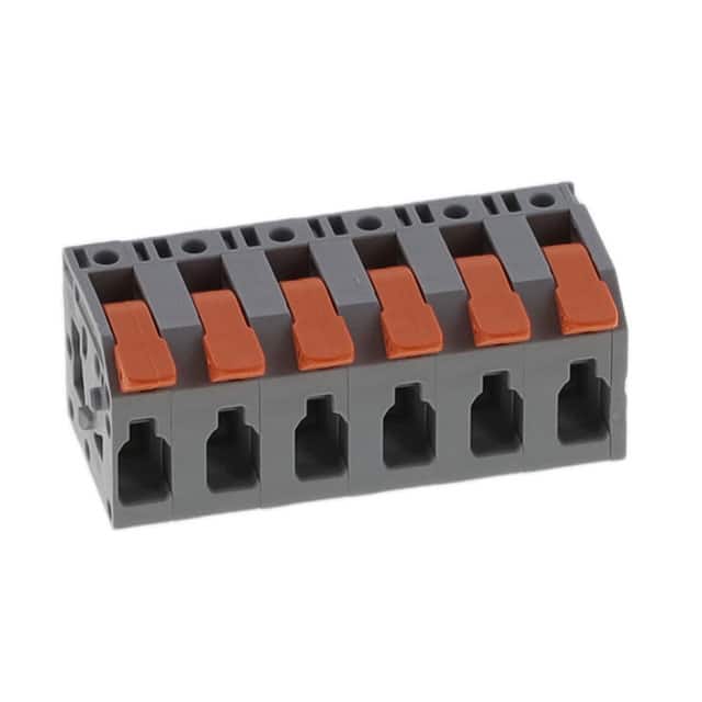 2604-3306 PCB TERMINAL BLOCK; LEVER; 4 MM;