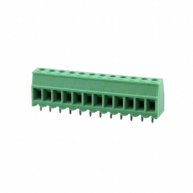 1705647 TERM BLK 12P SIDE ENT 3.81MM PCB