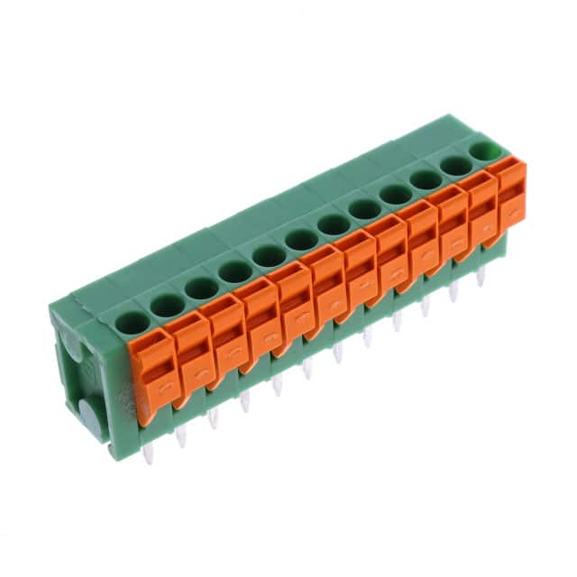 1706992 TERM BLK 12P TOP ENT 3.81MM PCB