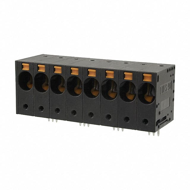 2500510000 TERM BLK 8P SIDE ENTRY 10MM PCB