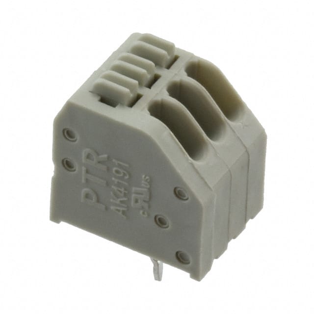 32.5303 PUSHIN PCB TERM 3P 2.5MM 2A GRY