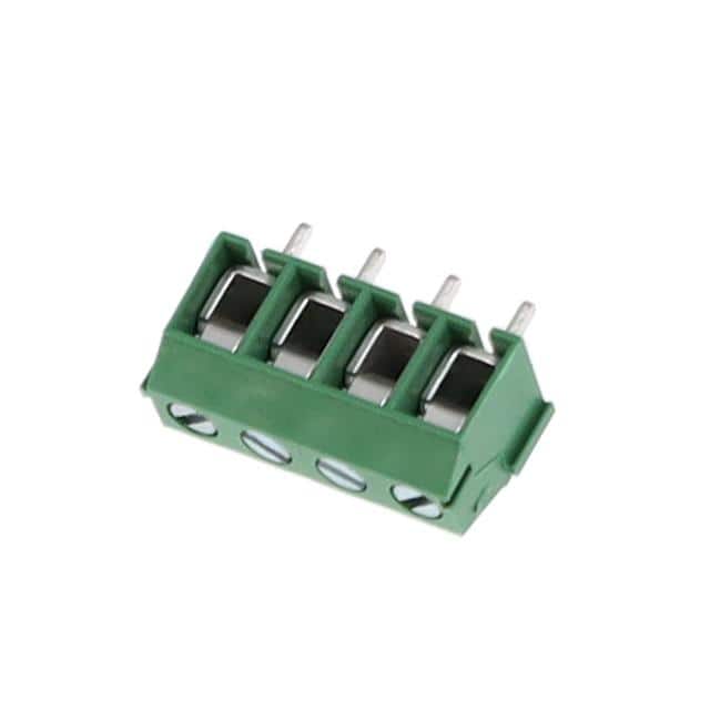 MBE-154 PCB TERM 5MMPIN 4PVERT10A300V GR