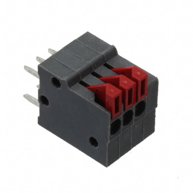 32.4453 PUSHIN PCB TERM 3P 2.54MM 6A GRY