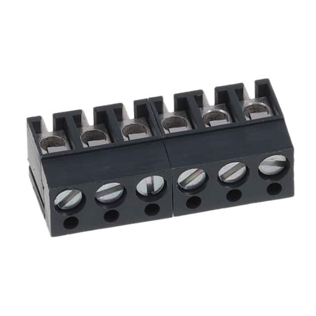 30.206 TERM BLK PCB FNT 6P 58MM 20A GRY
