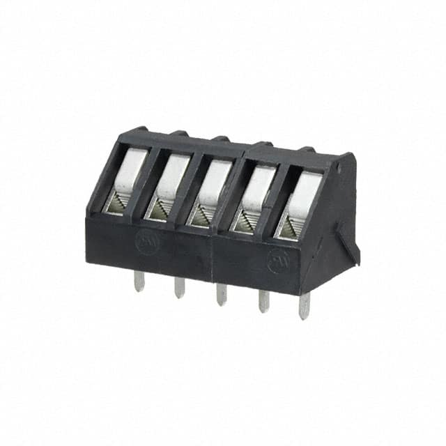 30.655 TERM BLOCK 45DEG 5P 58MM 15A GRY