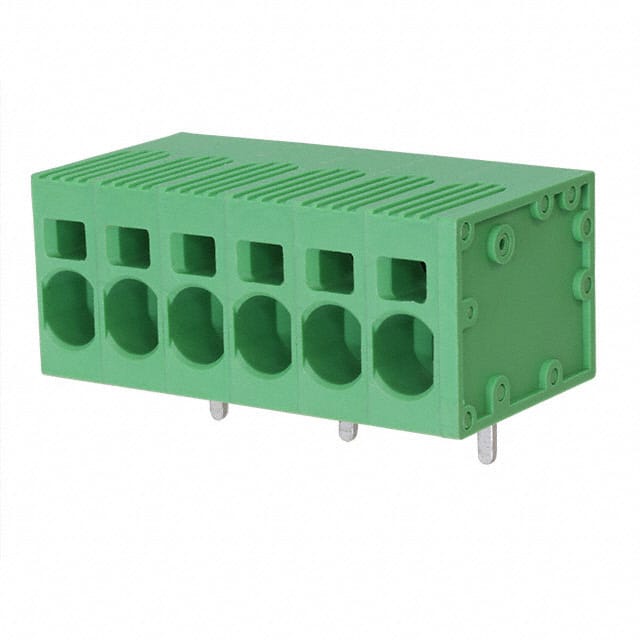 EB167A-06-M EURO BLOCK, 6 POSITION