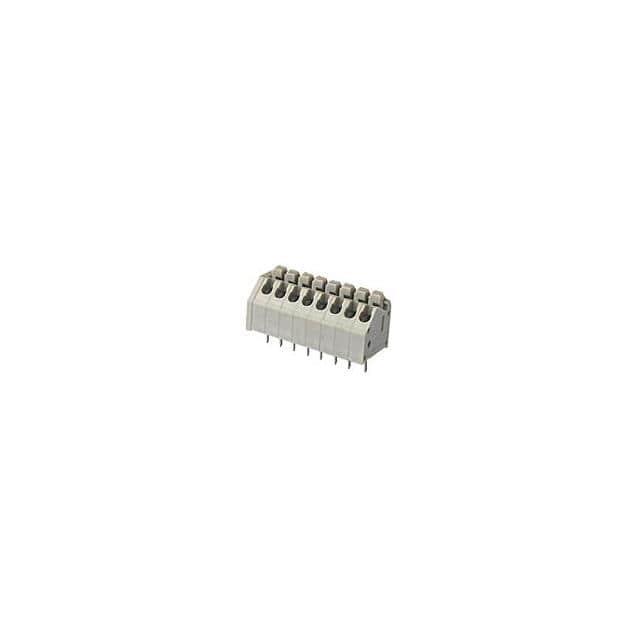 39700-0705 SPRG TERM BLK 45D 3.5MM 5P LT GR