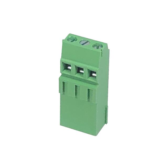 E3K500V-03P TERM BLK 3POS 5.00MM SCRW PLG