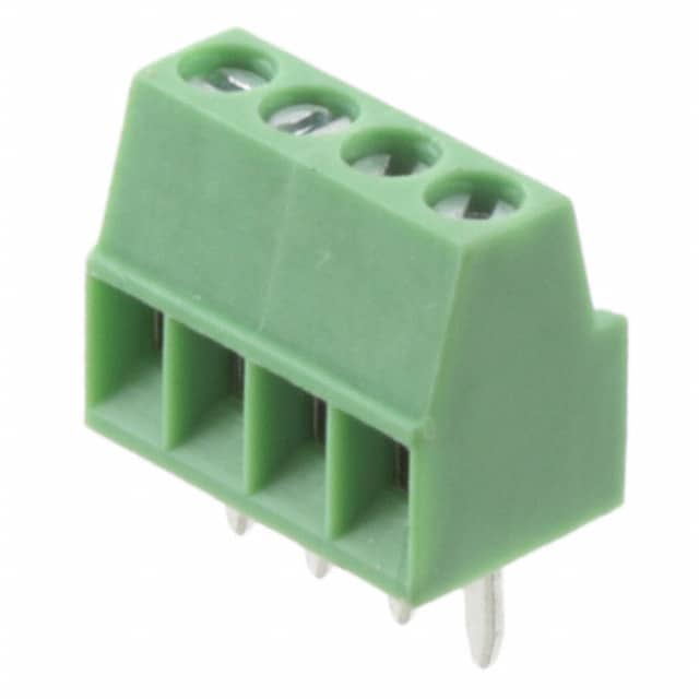 OSTVN04A150 TERM BLK 4P SIDE ENT 2.54MM PCB