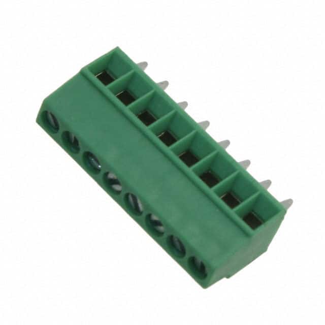 OSTVN08A150 TERM BLK 8P SIDE ENT 2.54MM PCB