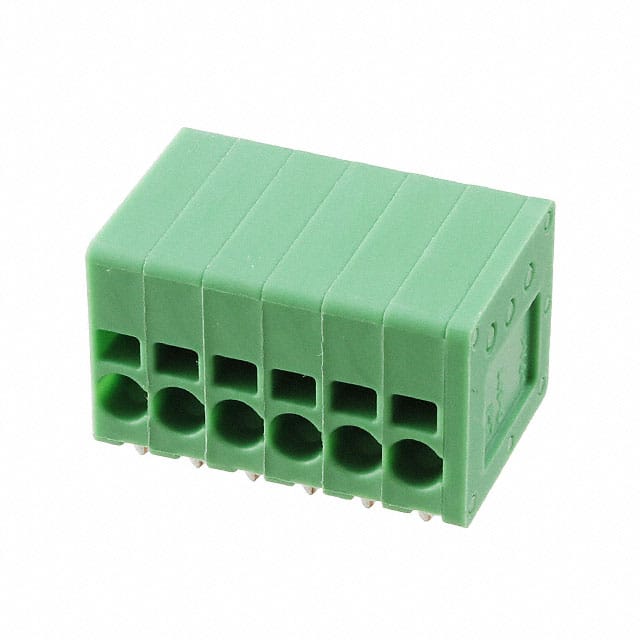 1990779 TERM BLK 6POS SIDE ENT 3.5MM PCB