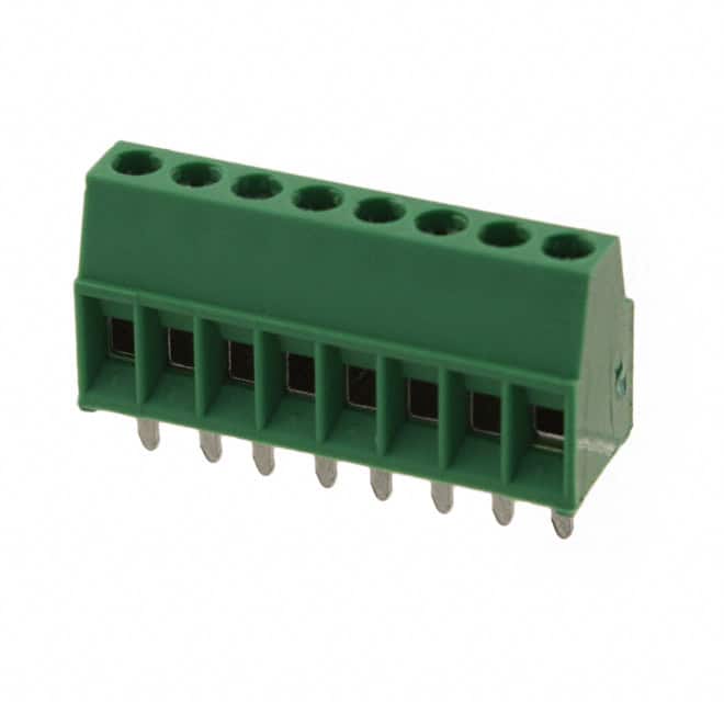 282834-8 TERM BLK 8P SIDE ENT 2.54MM PCB