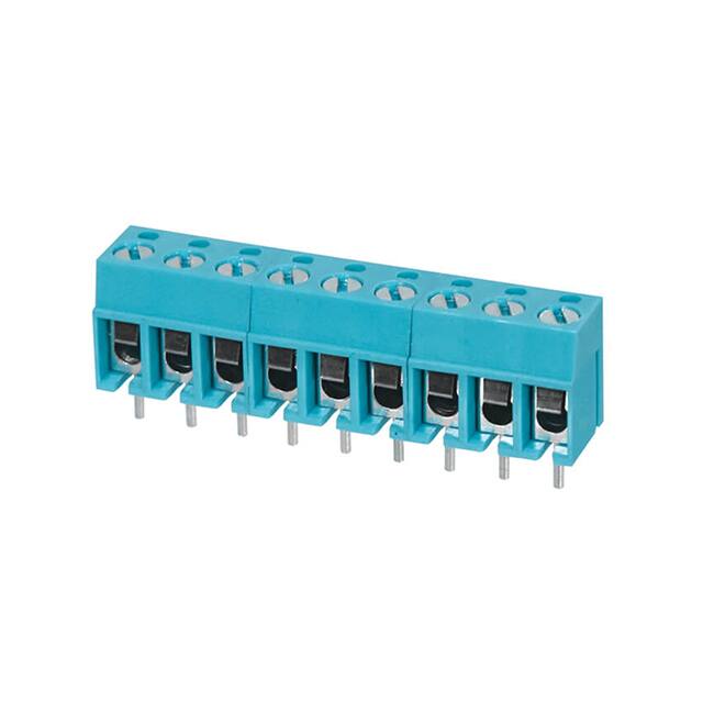 TB001-500-09BE TERMINAL BLOCK, SCREW TYPE, 5.00