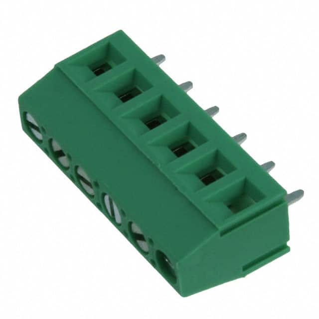 VI0621550000G TERM BLK 6P SIDE ENT 5.08MM PCB