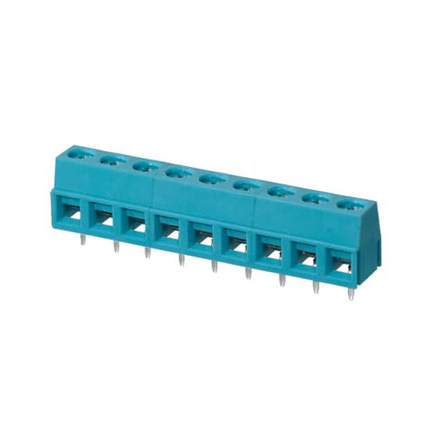 TB006-508-09BE TERMINAL BLOCK, SCREW TYPE, 5.08