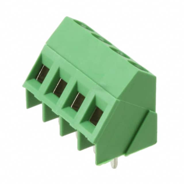 796690-4 TERM BLOCK 4POS 35DEG 5MM PCB