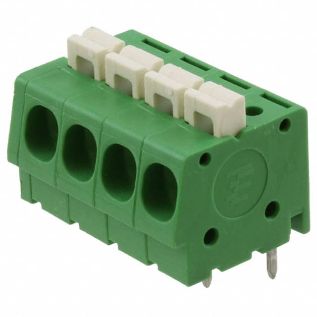 1986711-4 TERM BLK 4POS SIDE ENTRY 5MM PCB