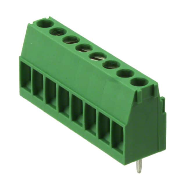 284391-8 TERM BLK 8POS SIDE ENT 3.5MM PCB