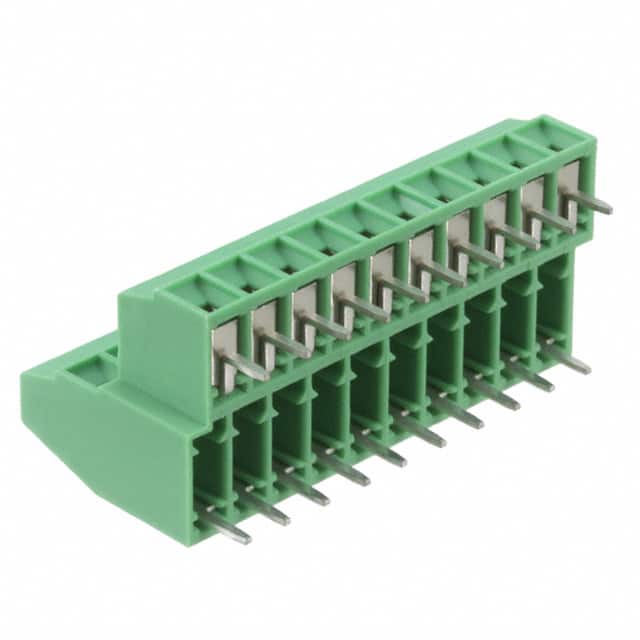 1751471 TERM BLK 10P SIDE ENT 3.5MM PCB