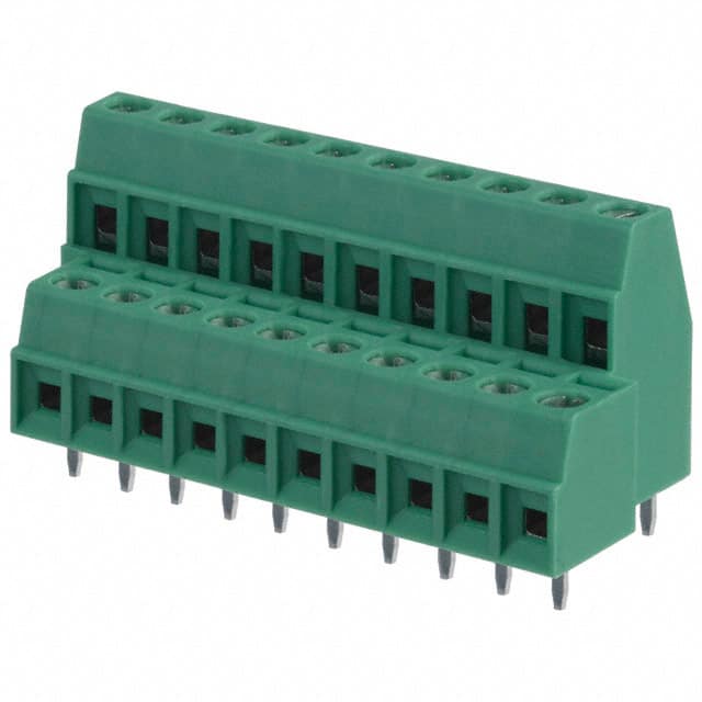 1708110 TERM BLK 10P SIDE ENT 3.81MM PCB