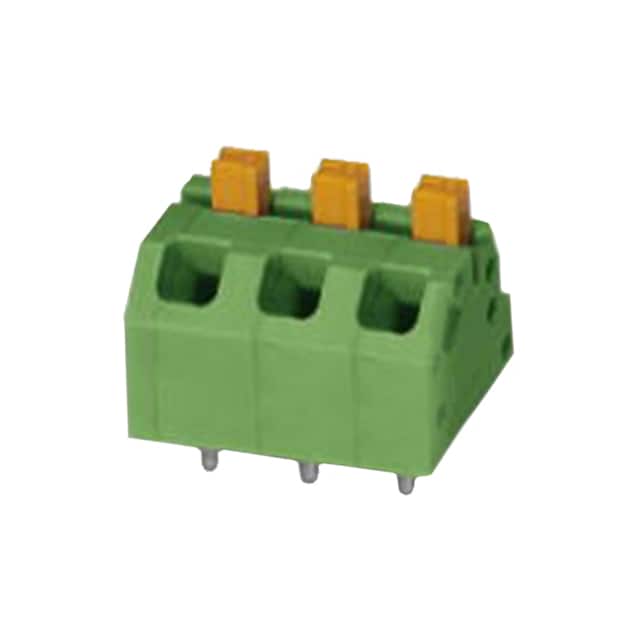1862424 TERM BLOCK 3POS 45DEG 5MM PCB