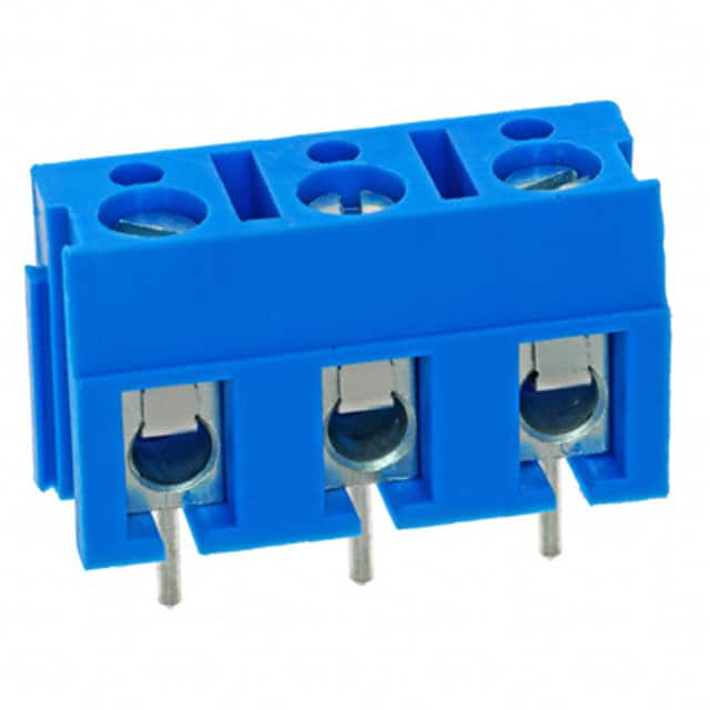 ED110/3DS TERM BLK 3POS SIDE ENT 7.5MM PCB