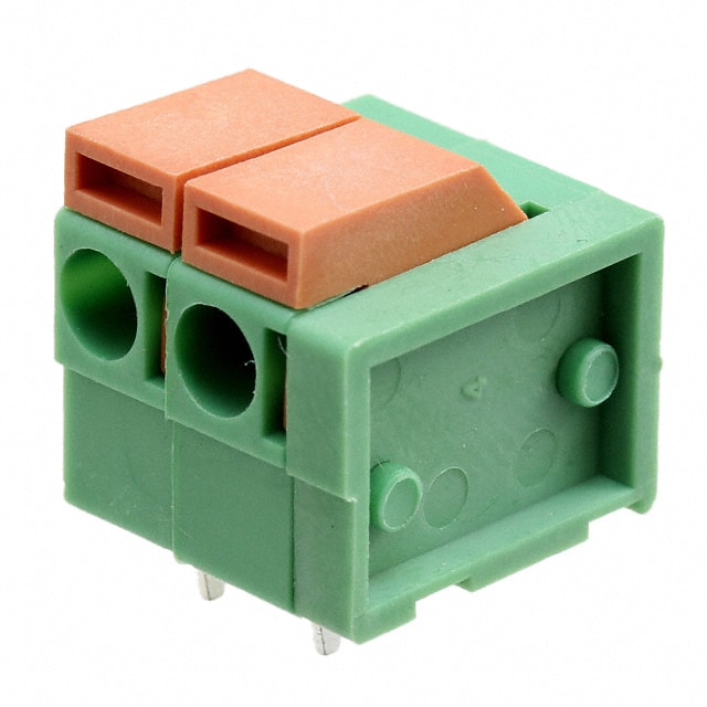 1776261-2 TERM BLK 2POS SIDE ENTRY 5MM PCB