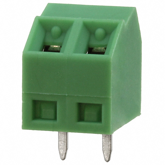 1728284 TERM BLOCK 2POS 55DEG 3.81MM PCB
