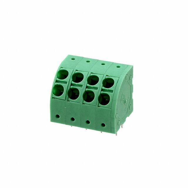 1725328 TERM BLOCK 4POS 45DEG 5MM PCB