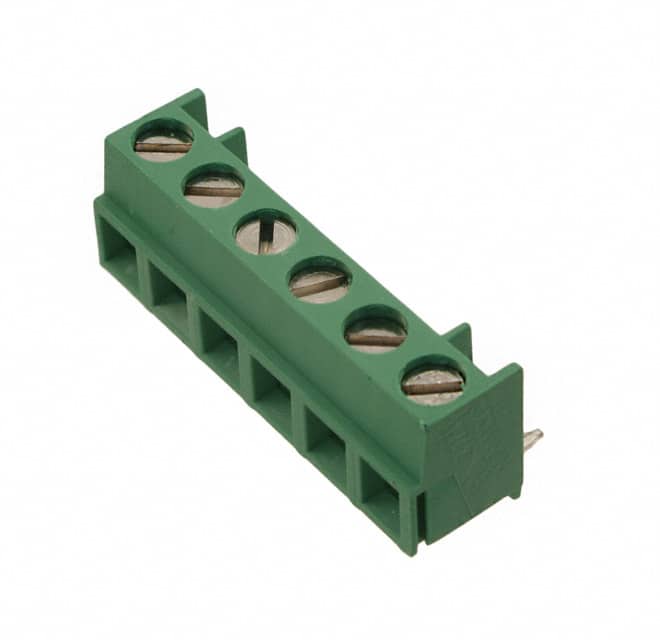 284093-6 TERM BLK 6POS TOP ENTRY 5MM PCB