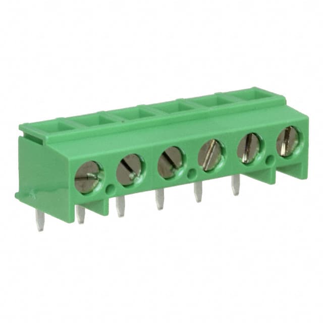284094-6 TERM BLK 6POS TOP ENT 5.08MM PCB