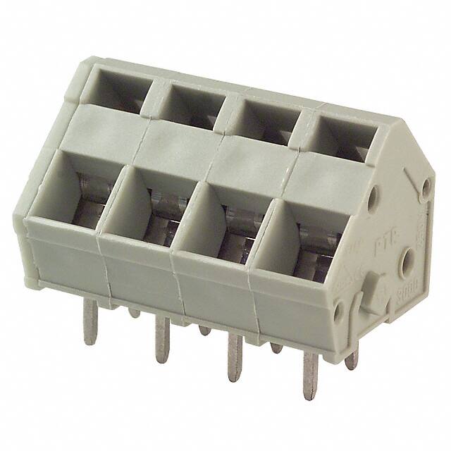 ED3000/4 TERM BLOCK 4POS 45DEG 5MM PCB