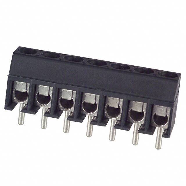 ED555/7DS TERM BLK 7POS SIDE ENT 3.5MM PCB