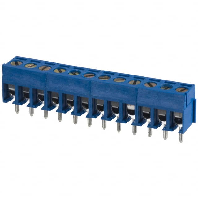 OSTTE120161 TERM BLK 12P SIDE ENT 3.5MM PCB