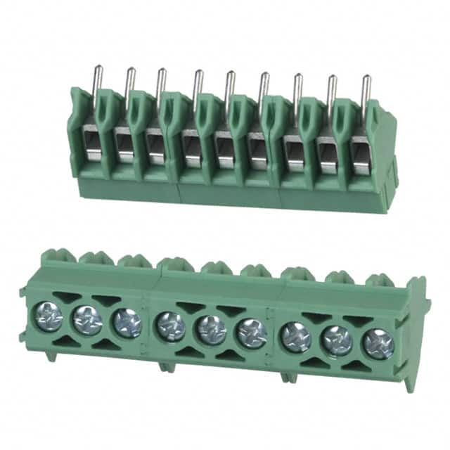 1989023 TERM BLOCK 9POS 45DEG 3.5MM PCB