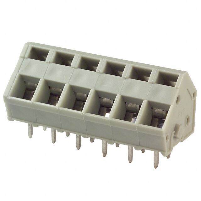 ED3000/6 TERM BLOCK 6POS 45DEG 5MM PCB
