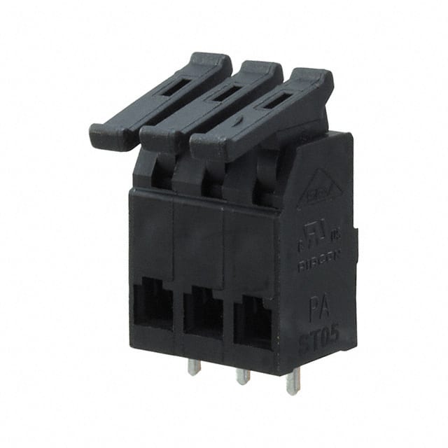 AST0550302 TERM BLK 3POS SIDE ENTRY 5MM PCB