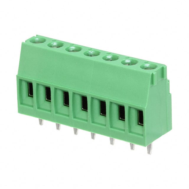 284392-7 TERM BLK 7P SIDE ENT 3.81MM PCB