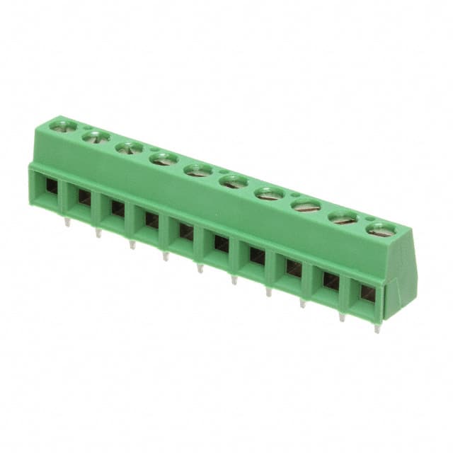 1-282837-0 TERM BLK 10P SIDE ENT 5.08MM PCB