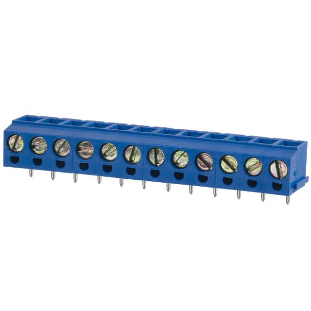 OSTTB122161 TERM BLK 12P TOP ENT 5.08MM PCB