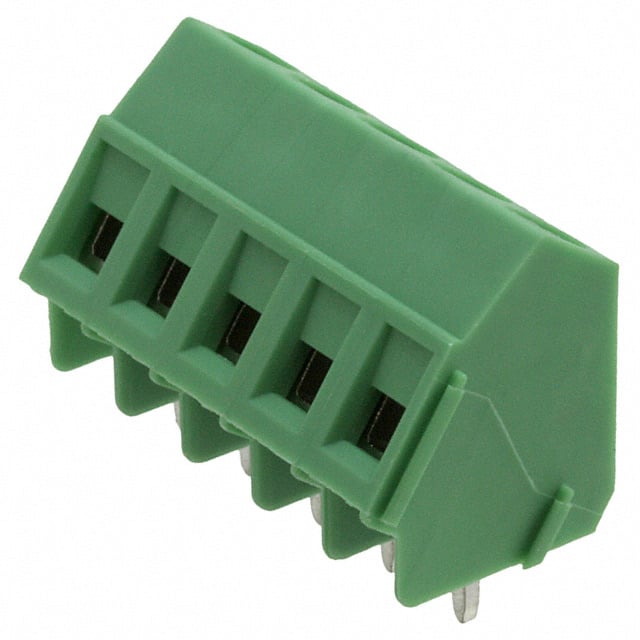 1733606 TERM BLOCK 5POS 55DEG 5.08MM PCB
