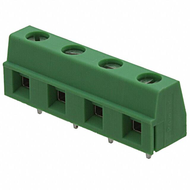 1707043 TERM BLK 4P SIDE ENT 7.62MM PCB