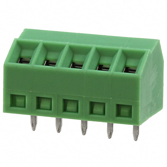 1751125 TERM BLOCK 5POS 55DEG 3.5MM PCB