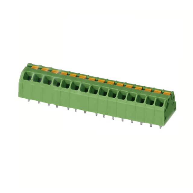 1862217 TERM BLOCK 15POS 45DEG 3.5MM PCB