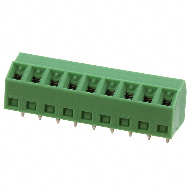 1728352 TERM BLOCK 9POS 55DEG 3.81MM PCB