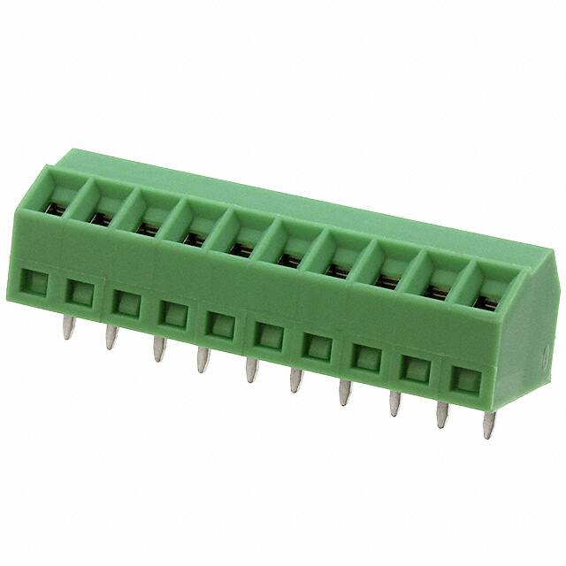 1751170 TERM BLOCK 10POS 55DEG 3.5MM PCB