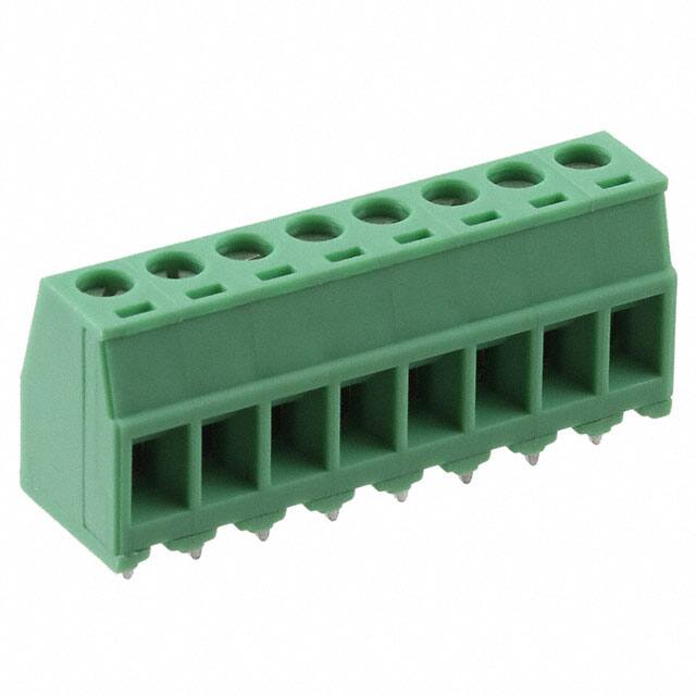 1705605 TERM BLK 8P SIDE ENT 3.81MM PCB