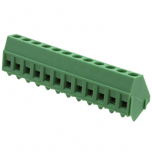 1733512 TERM BLOCK 12POS 55DEG 5MM PCB