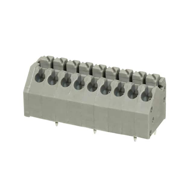 TBL002A-350-09GY-2GY TERMINAL BLOCK, SCREWLESS, 3.50,